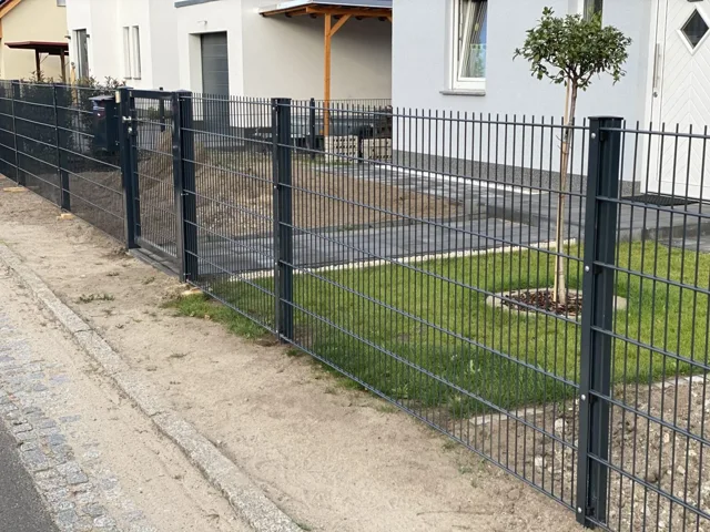 Stabmattenzaun